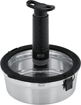 Ручний вакуумний насос RSLE FLEXX 2GO, створює вакуум лише за кілька кроків, чорний, ручний