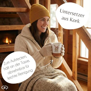 Термочашка з милим зображенням зайчика 330 мл Shirtracer