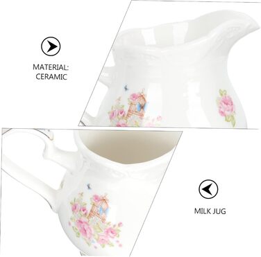 Керамічний глечик для молока 180 см CHICAMPERA