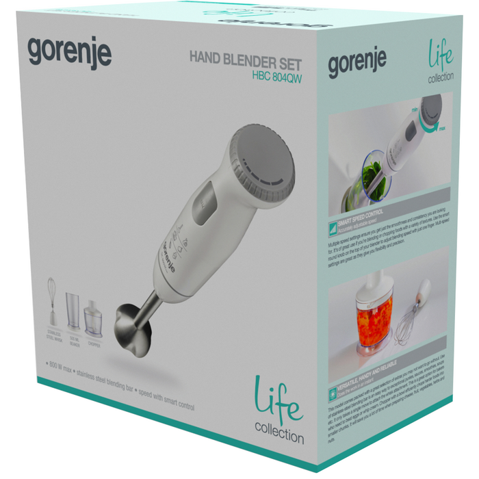 Погружной блендер Gorenje HBC804QW (6651506)