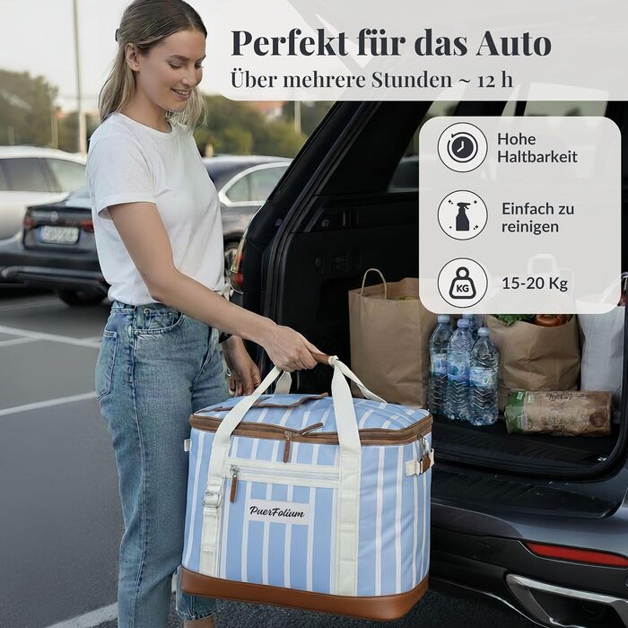 Велика термосумка 45 л PuerFolium