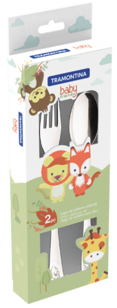 Дитячий набір столових приладів Tramontina Baby, 2 предмети (507249)