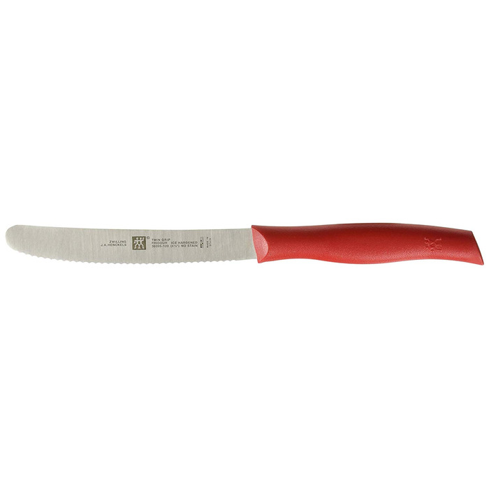 Нож универсальный, 12 см красный Twin Grip Zwilling