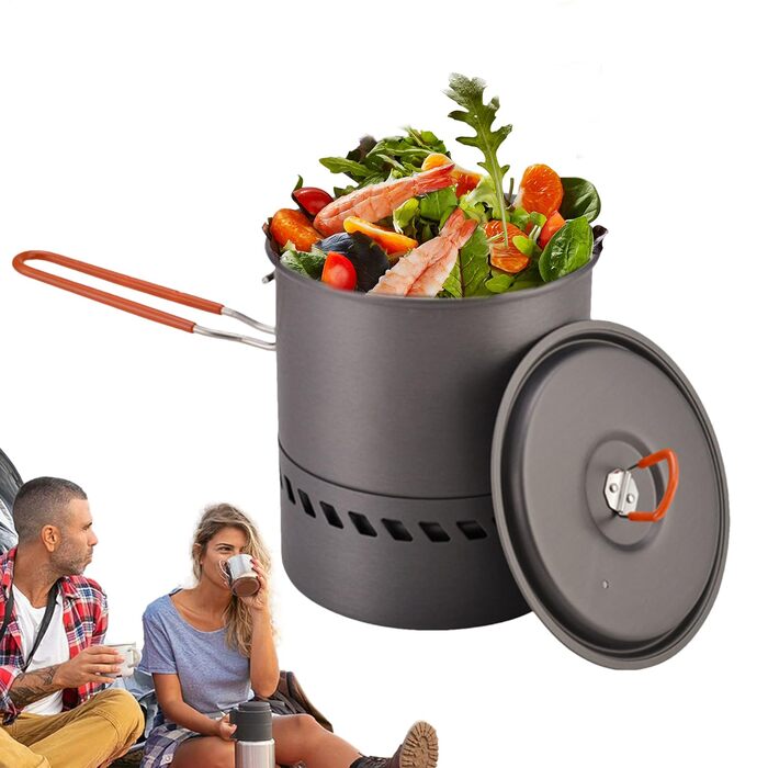 Кемпинговый котелок 1,5л Dtaigou