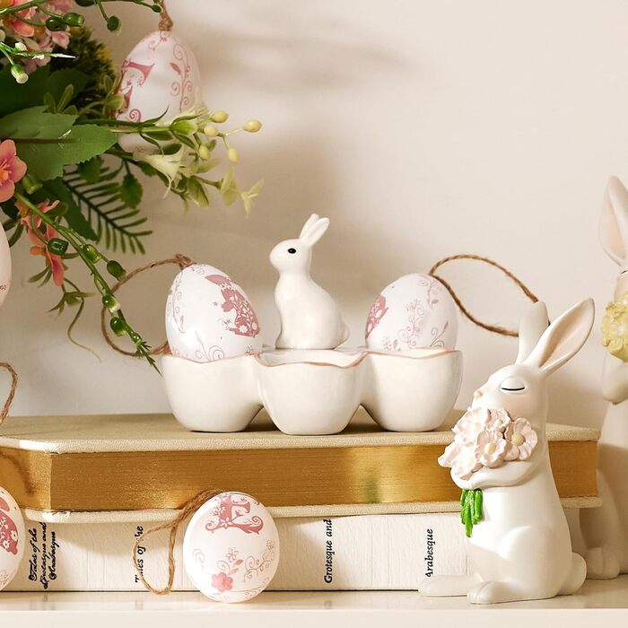 Керамічних підставка для яєць у формі великоднього зайчика DN DECONATION