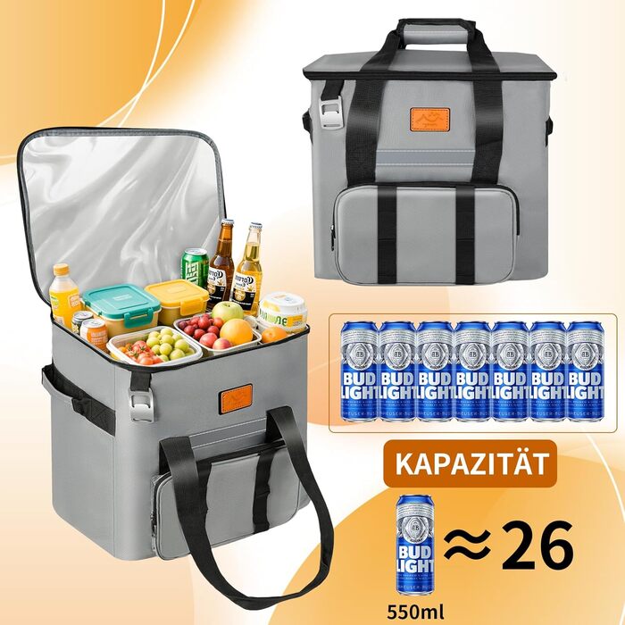 Складна термосумка для кемпінгу 30 л Misssugar5