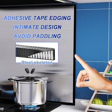 Сложная защита от брызг для плиты 30 х 30 см Generisch