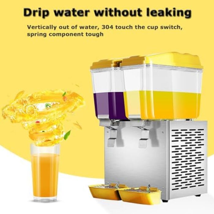 Професійний диспенсер для напоїв з терморегулятором для охолоджених напоїв 48 л Generisch