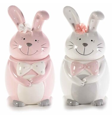 Керамічні баночки у формі кролика на Великдень Gruppo Maruccia