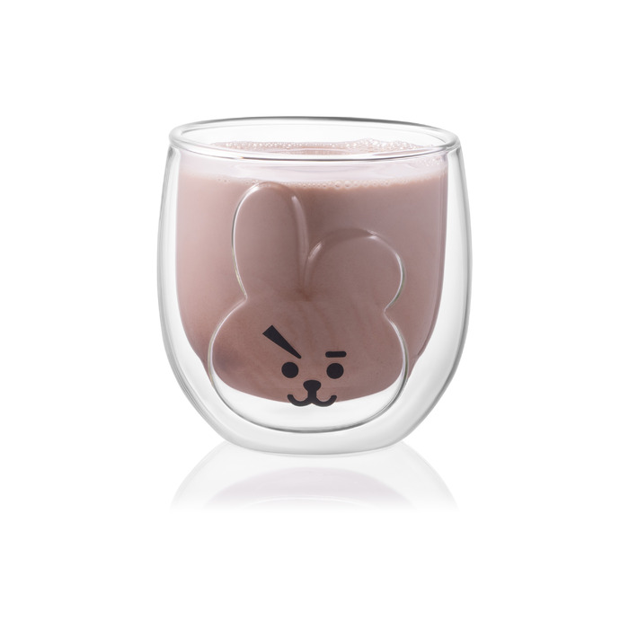 ARDESTO Double Walled Animals Cup Set, 300 мл, 2 шт, боросиликатное стекло