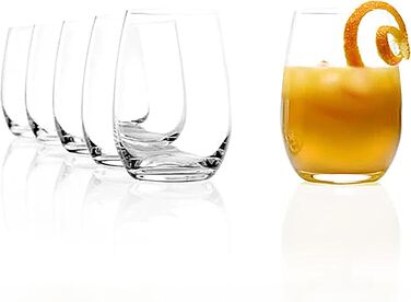 Набір склянок для води Stlzle Lusatia Подія / Набір з 6 склянок для води Сейф для посудомийної машини/Набір склянок для пиття Кришталевий келих/Набір склянок для соку Ударостійкий (660 мл)