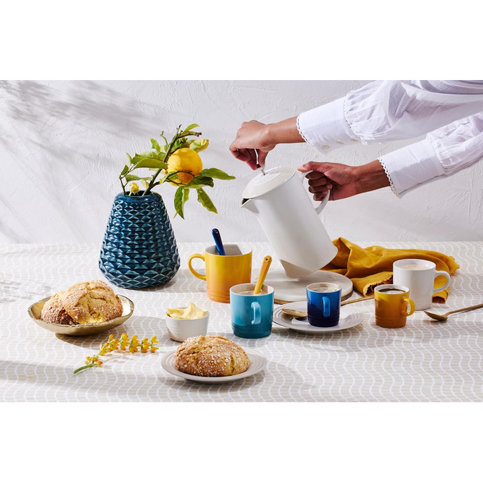 Набор из 4 чашек для капучино 200 мл, разноцветный Riviera Le Creuset