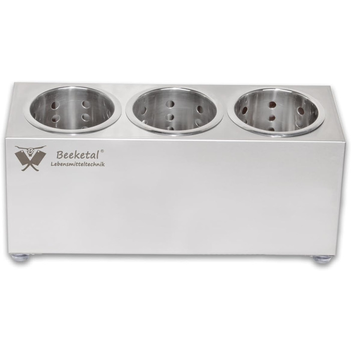 Профессиональный контейнер для столовых приборов, 3 держателя, BBK-3 Beeketal