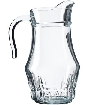 Скляний глечик для води з носиком та зручною ручкою 1,5 л KADAX