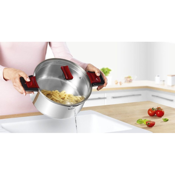 Tefal Набір посуду Cook&Clip, 10 предметів (G723SA74)