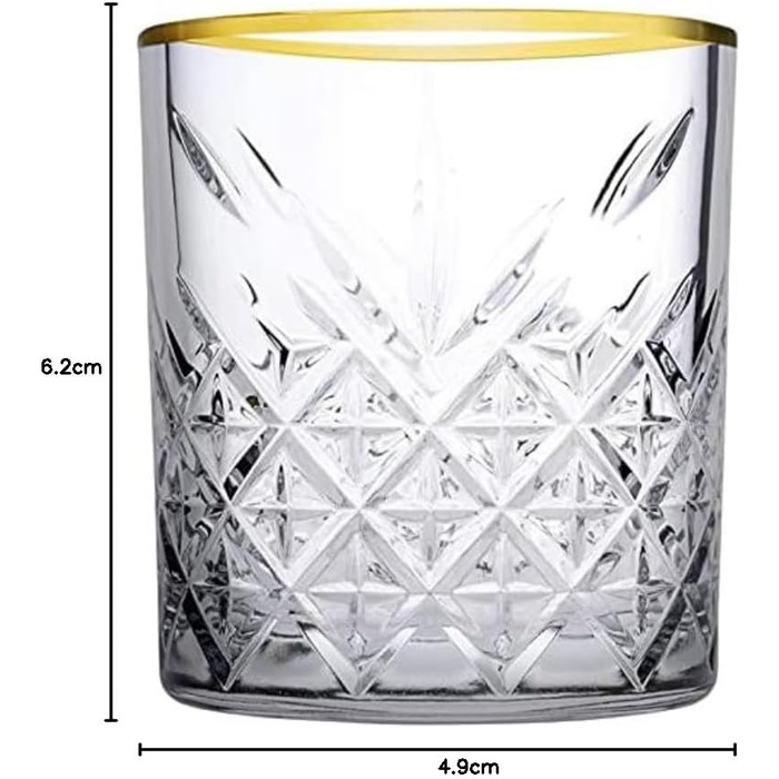 Набір келихів для лікеру 4 шт 62 мл Topkapi
