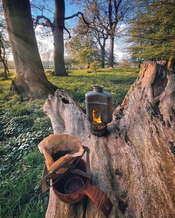 Титанова фляга для кемпінгу 1,1 л Boundless Voyage