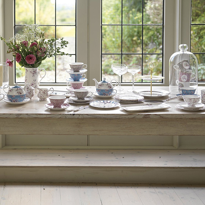 Тарелка сервировочная CreativeTops Ditsy Floral, фарфор, 29 х 15 см