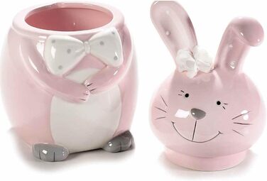 Керамічні баночки у формі кролика на Великдень Gruppo Maruccia