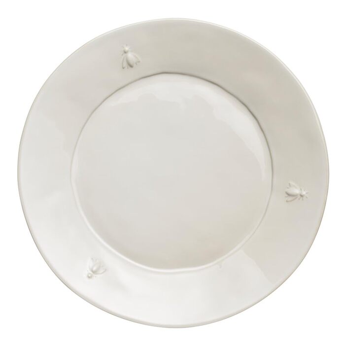 Тарілка обідня 27,4 см, набір 4 предмети, білі Abeille La Rochère