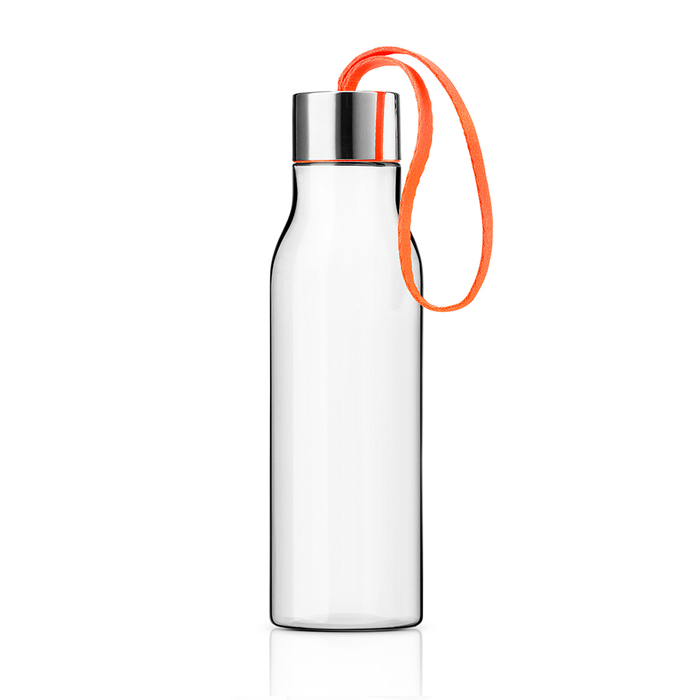 Бутылка 0,5 л прозрачная/оранжевая Trinkflasche Eva Solo