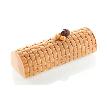 Kit Buche VIENNA Набір форма силіконова + силіконовий килимок для декору ' VIENNA' 250x90 mm, h 70