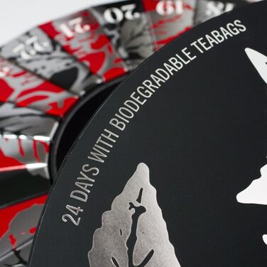 Рождественский адвент-календарь, 24 чайных пакетика A.C. PERCH'S