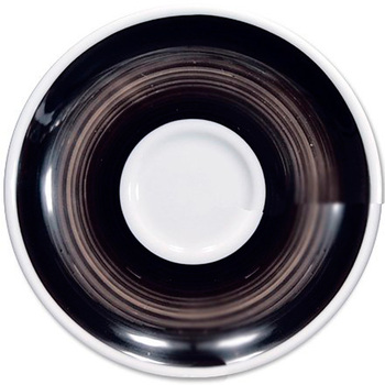 34433 Блюдце jumbo 18 см Black для серій 'Verona/Torino/Roma Millecolori Hand Painted'