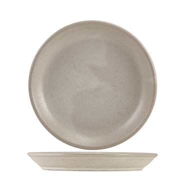Тарелка круглая 19 см, Terra Stoneware Antigo Cinza, GenWare