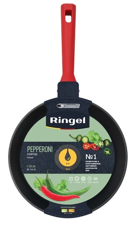 Сковорода RINGEL Pepperoni сковорода глибока 28 см (6806841)
