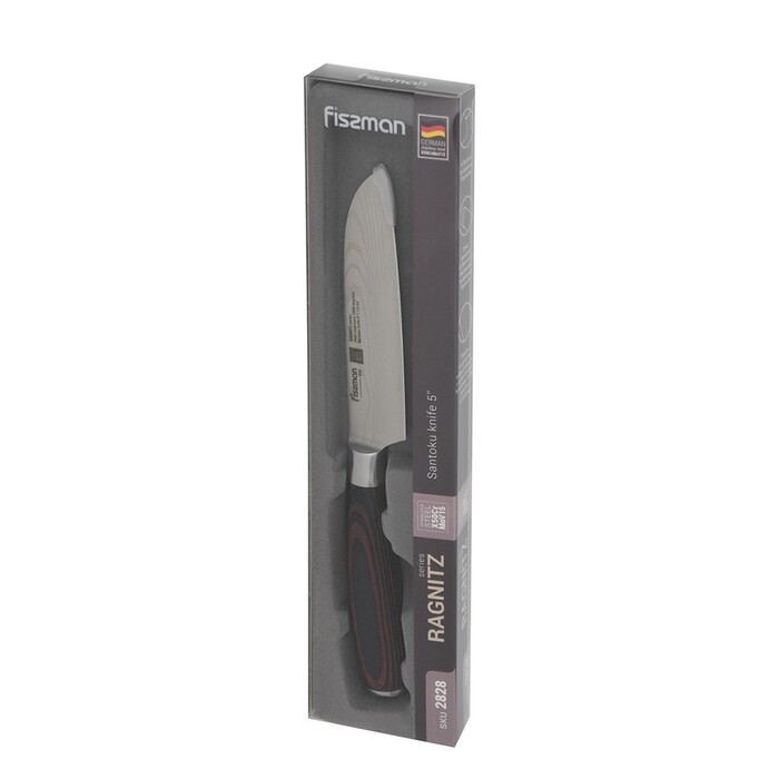 Ніж Fissman сантоку RAGNITZ 13 см X50CrMoV15 сталь (2828)