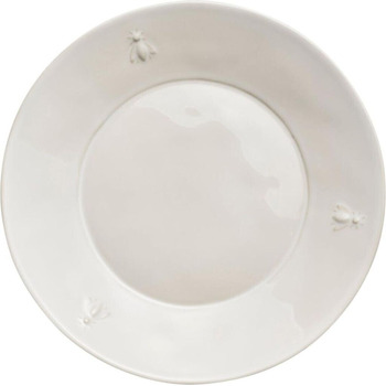 Тарілка десертна 21,4 см, набір 4 предмети, білі Abeille La Rochère