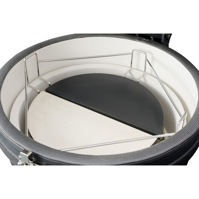Керамический угольный гриль Kamado L 5 в 1 с системой BBQ Block Fire GRILLI 749777 Код: 012008