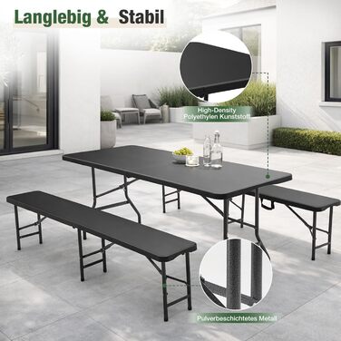 Складной комплект мебели для кемпинга Sekey