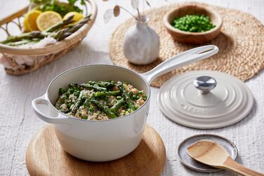 Чавунний сотейник 2 л з кришкою, Морська сіль Signature Le Creuset