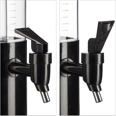 Диспенсер для напитков с краном 2,5 л Relaxdays