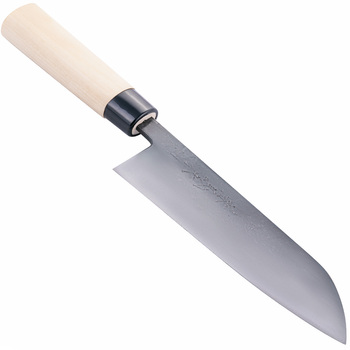 30568 Ніж з одностороннім заточуванням Santoku black 165 мм серія 'KANEYOSHI'