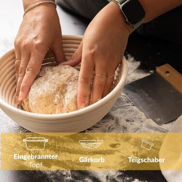 Чугунная жаровня 4,7 л круглая с крышкой 26 см, черная Chefarone